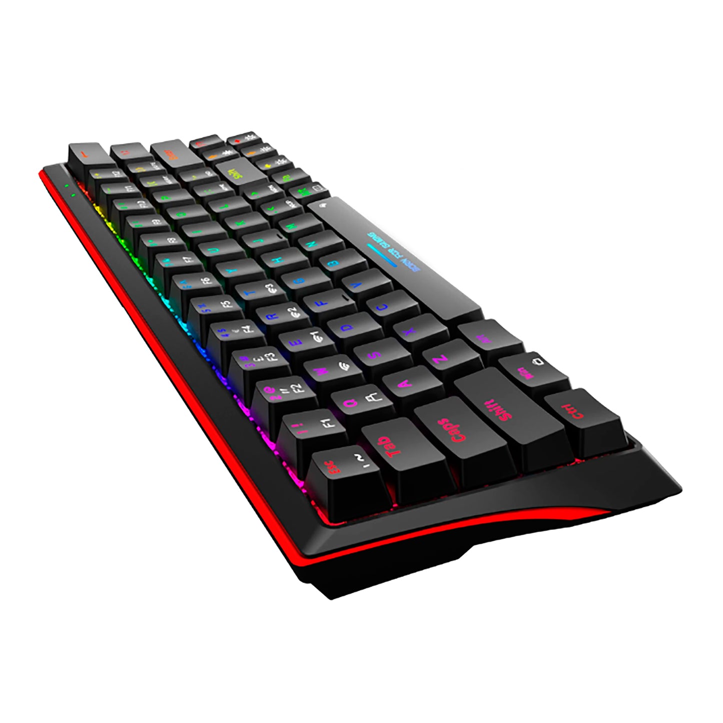 Teclado Gaming Bt Español Marvo Kg962w Mecánico Retroiluminado